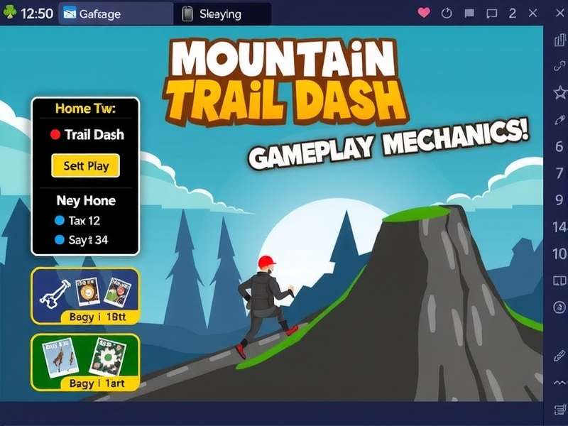 Mountain Trail Dash Gameplay Mechanics