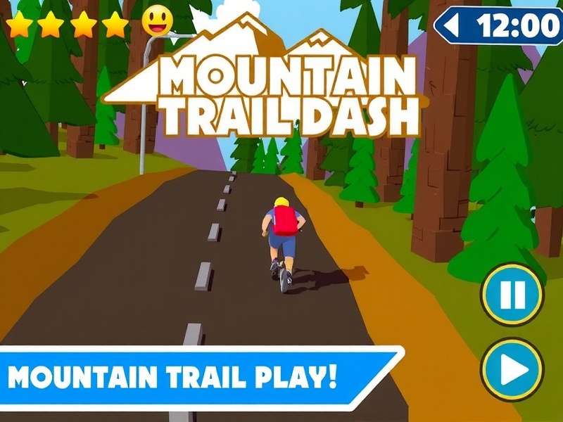 Mountain Trail Dash Gameplay